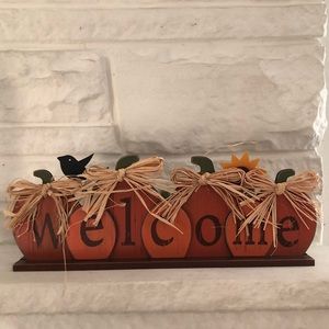 Harvest Welcome sign